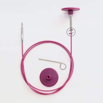 Knitpro Cables - Purple Swivel