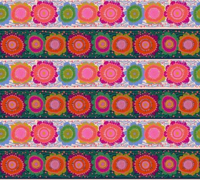 Perennial Borders Range by Anna Maria Textiles per metre