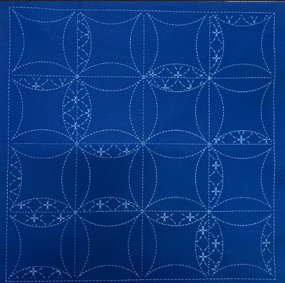 HM Textile Sashiko Cloth – DES# HM-50 Pattern #4
