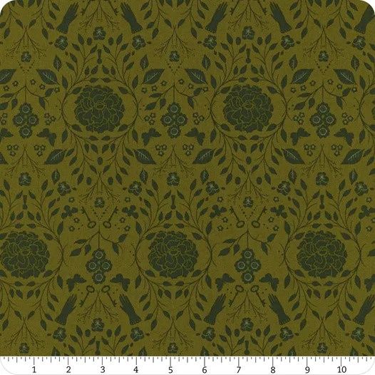 Evermore - Fern Damask per metre