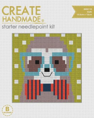 Starter Needlepoint Kit - Sloth