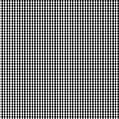 Bias 25mm - Black and White Check - per metre
