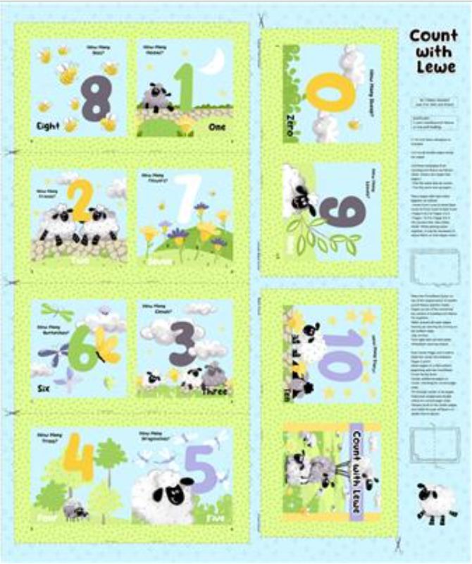 Lewe the Ewe Storybook panel