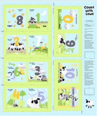 Lewe the Ewe Storybook panel