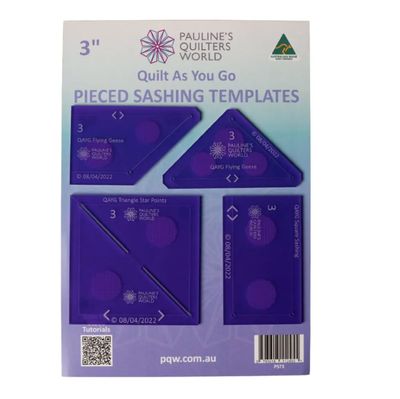 Templates QAYG Pieced Sashing 3&quot;