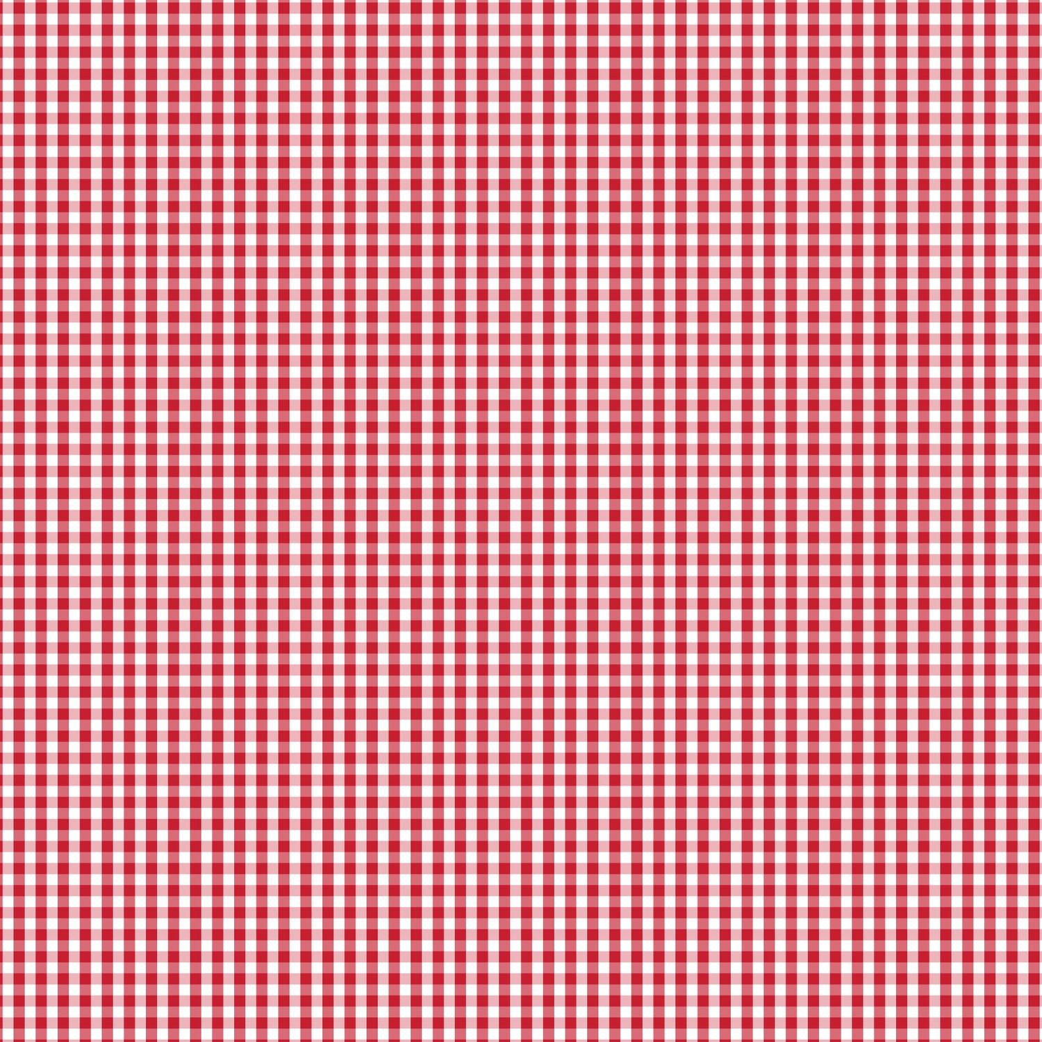 Bias 25mm - 1/8 Check Red Delicious - per metre