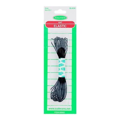 Hat Elastic - 4m Black