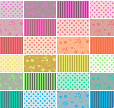 Tula Pink True Colors Neon Inks Design Roll