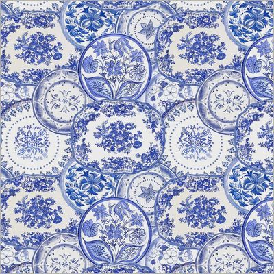 China Blue per metre