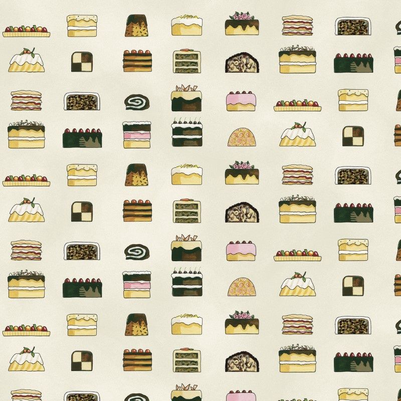 Anywhere is Paradise  per metre, Style: DV3984 Teacake