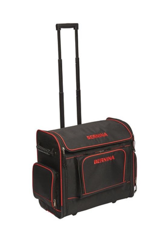 BERNINA Large Trolley Bag &amp; Embroidery Module Bag, Size: L Trolley Bag