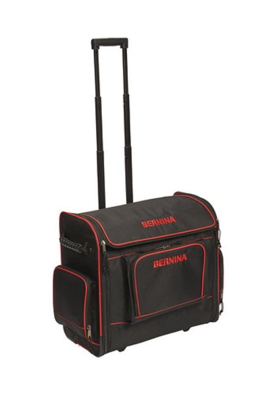 BERNINA Large Trolley Bag &amp; Embroidery Module Bag, Size: L Trolley Bag