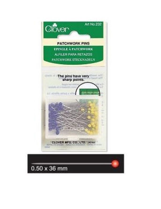 Clover Patchwork Pins, Style: Patchwork