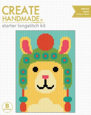 Kids Longstitch Kits, Style: Llama