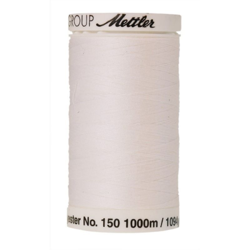 Mettler Bobbinette Thread, Colour: White 2000