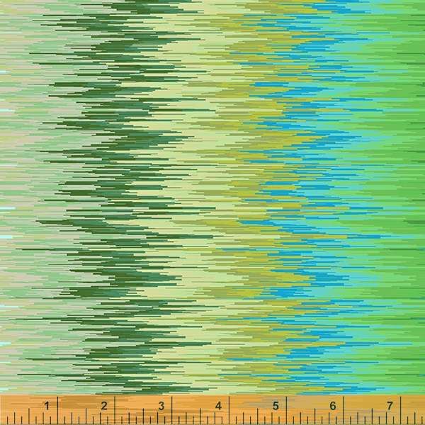 Pixel By Whistler Studios - 4 Prints per metre, Print: Static Green 53195D 4