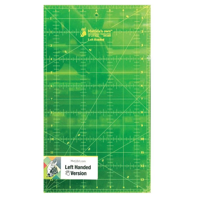 Left Hand Quilting Rulers, Size: 14in x 8.0in