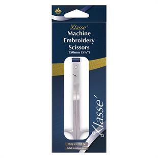 KLASSE Curved Machine Embroidery Scissors