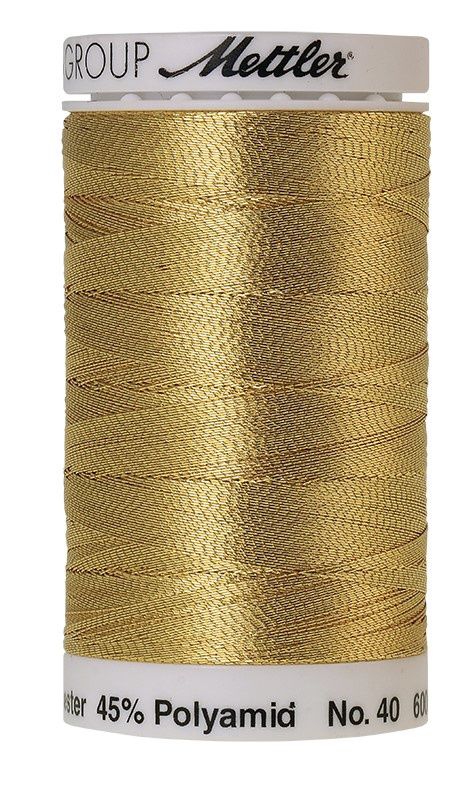 Mettler Metallic 40 600m, Colour: Inka Gold