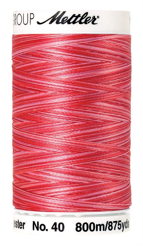 Mettler Poly Sheen Multi 800m, Colour: Strawberry Blitz 9405