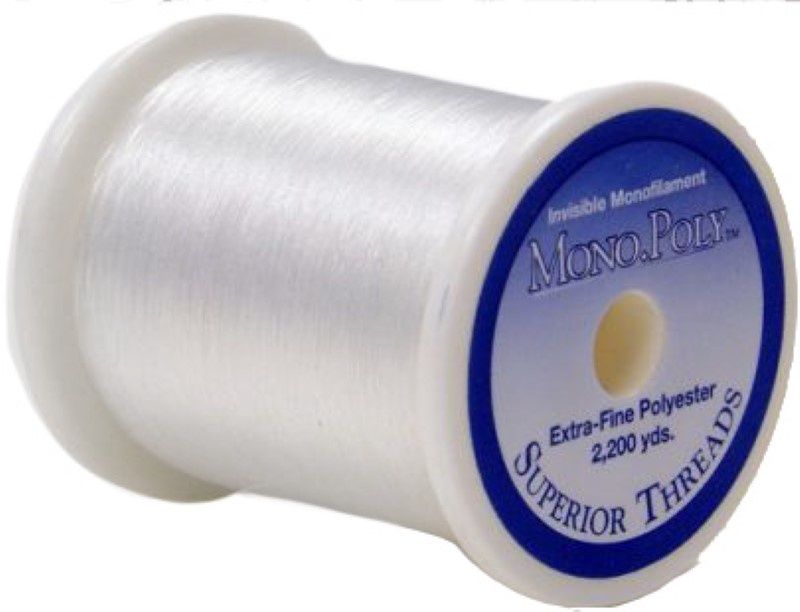 MonoPoly Invisible Polyester Thread, Colour: Clear