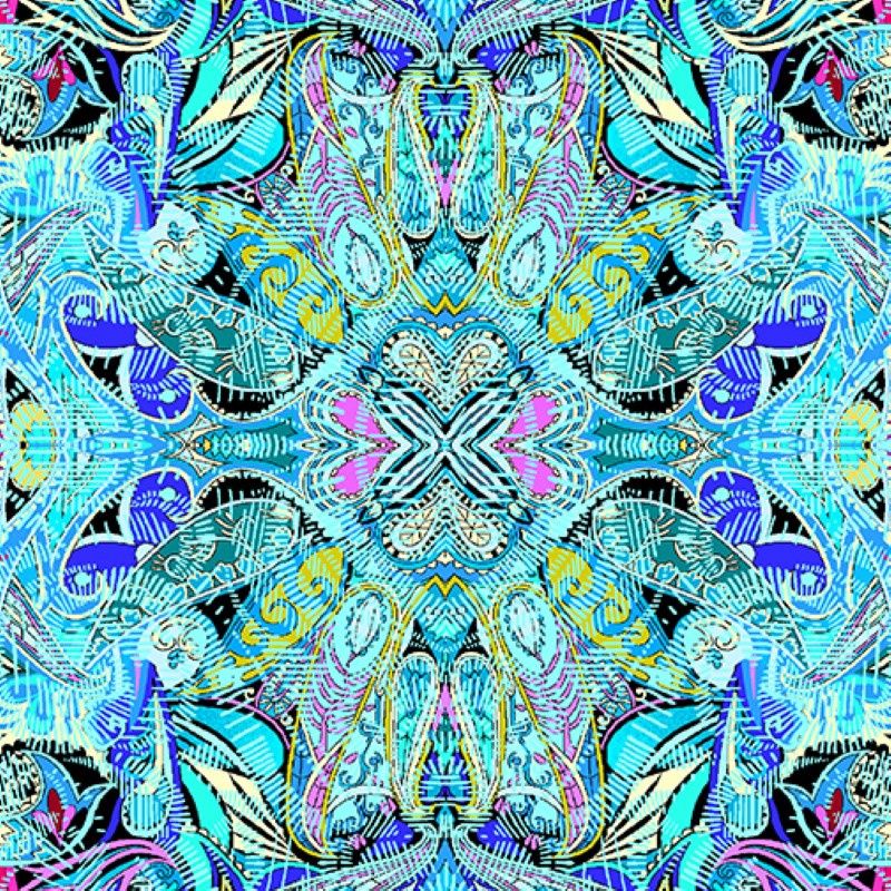 Duets Concertina per metre, Colour: Blue, Style: Concertina