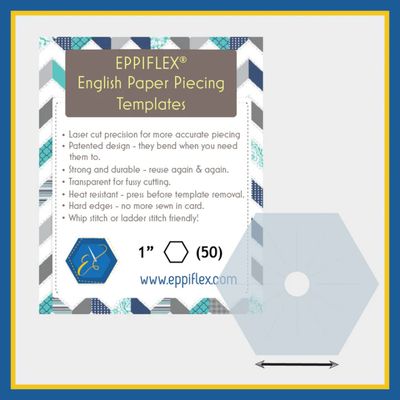 Eppiflex Hexi Templates - multiple sizes