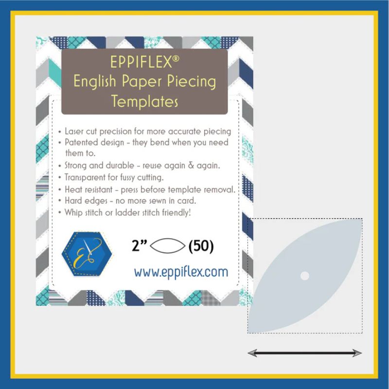 Eppiflex Orange Peel Templates, Size: 2 inch 50pcs