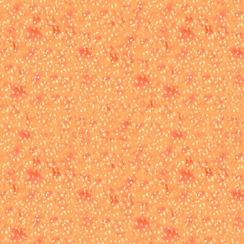 Painted Peacock - 11 Prints per metre, Name: Painted Little Dots - Salmon