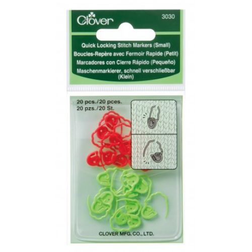 Quick Locking Stitch Markers, Size: Small