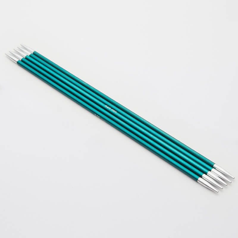 Zing Double Pointed Needles 20cm Set of 5, Size: 3.25mm