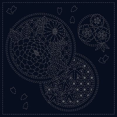 Sashiko Cloth Seasons
