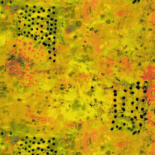 Spotted Graffiti - 8 Prints per metre, Print: Golden Hour