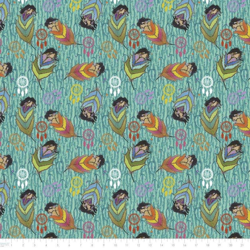 Rejuvenation - per metre, Print: Sisterhood