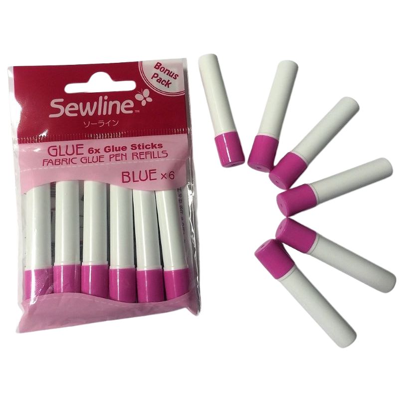 Fabric Glue Pen Refill - Multi (6 pack)