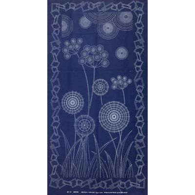 Dandelions Sashiko Panel - HM-54