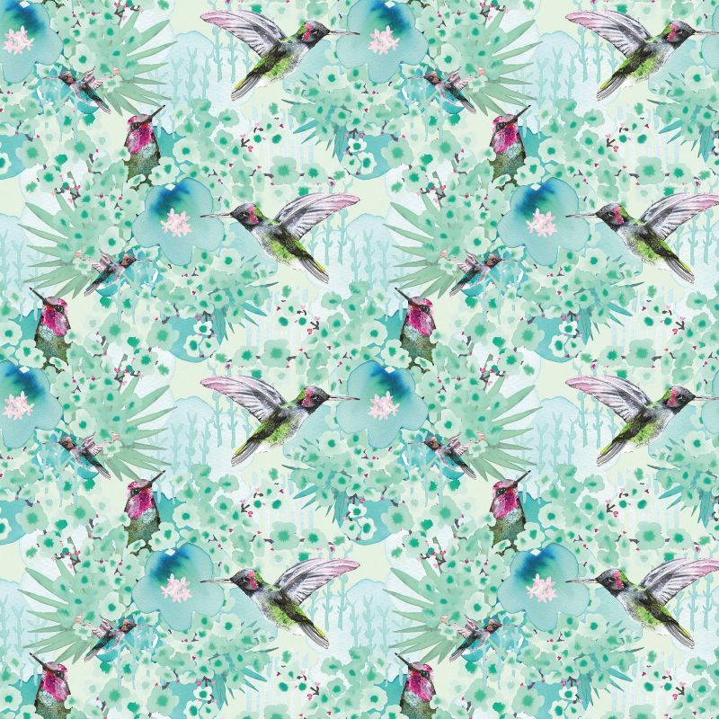 Hummingbird per metre, Print: Birds