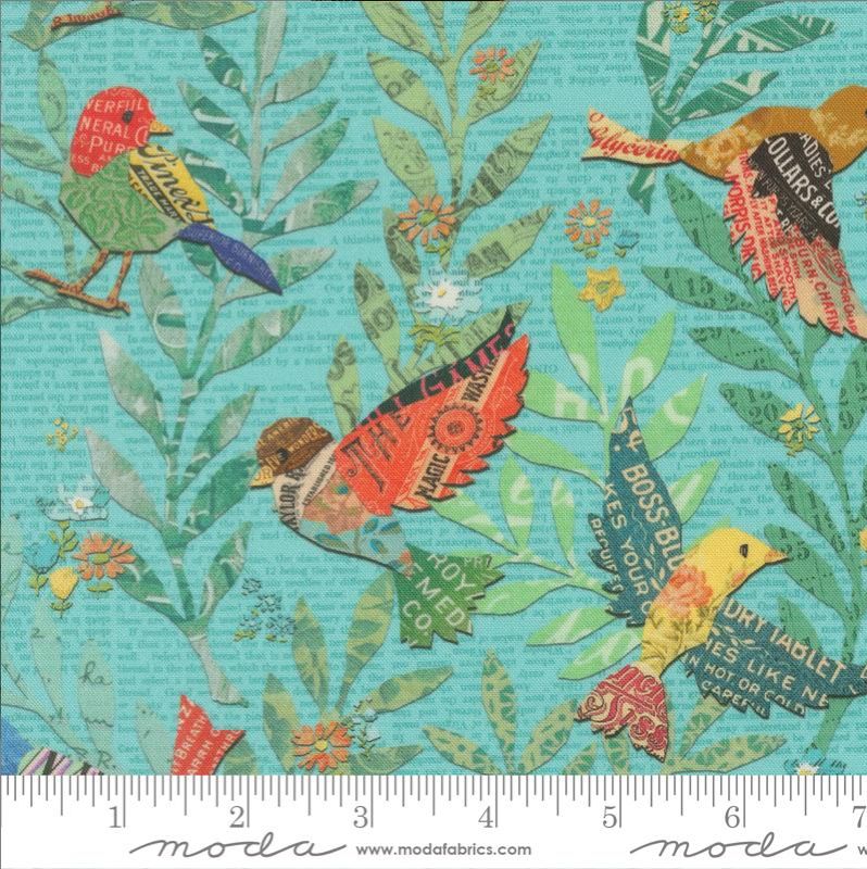 Paper Hamlet range per metre, Print: Newspaper Birds