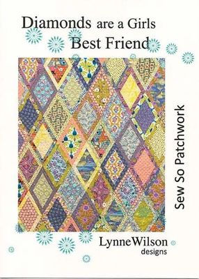 Diamonds are a Girls Best Friend Pattern template incl