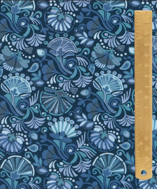 Floral Rebellion Cleopatra Carnival A Tana Lawn per metre