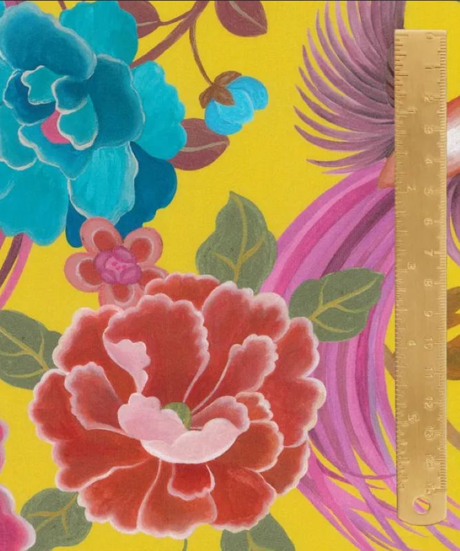 Floral Rebellion Paradise Shawl A Tana Lawn per metre