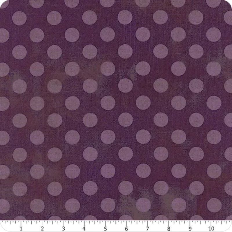 Grunge Hits the Spot - per metre, Colour: Eggplant