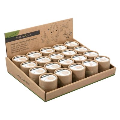 Milward Wooden Stitch Markers