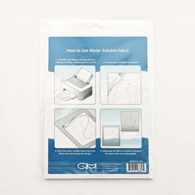 QH Water-Soluble Fabric - 6 Sheet pack