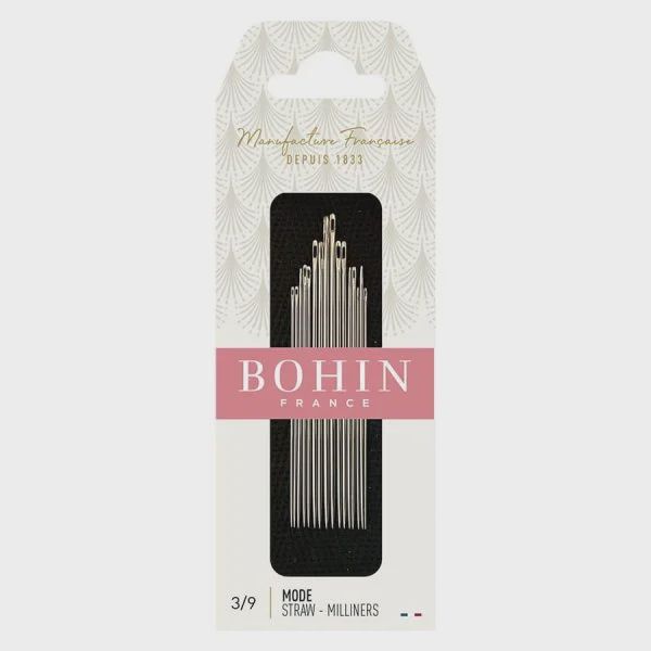 Bohin Straw - Milliners Needles Size 3/9