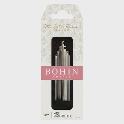 Bohin Straw - Milliners Needles Size 3/9