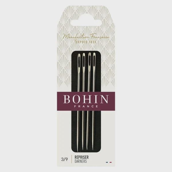 Bohin Darners for Mending Needles Sizes 3/9
