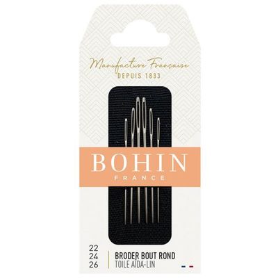 Bohin Tapestry Needles Sizes 22/24/26