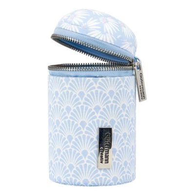 Pintop Cylinder Case - Blooms Blue