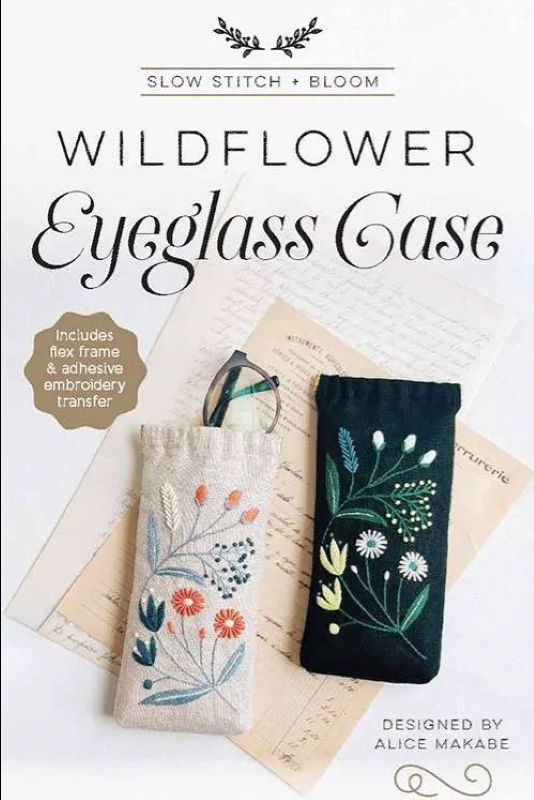 Wildflower Eye Glass Case